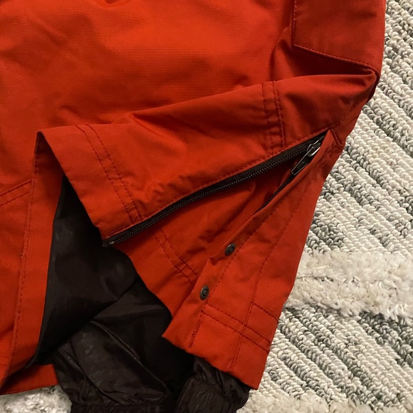 Simms Red Cargo Snow Pants with Big Utility Pockets SZ Large - Picture 6 of 6
